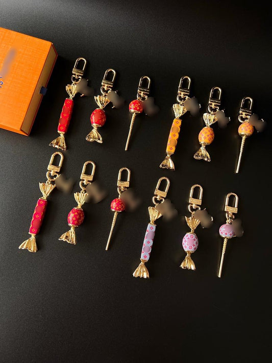 Sweet Luxe Candy Charm Keychain