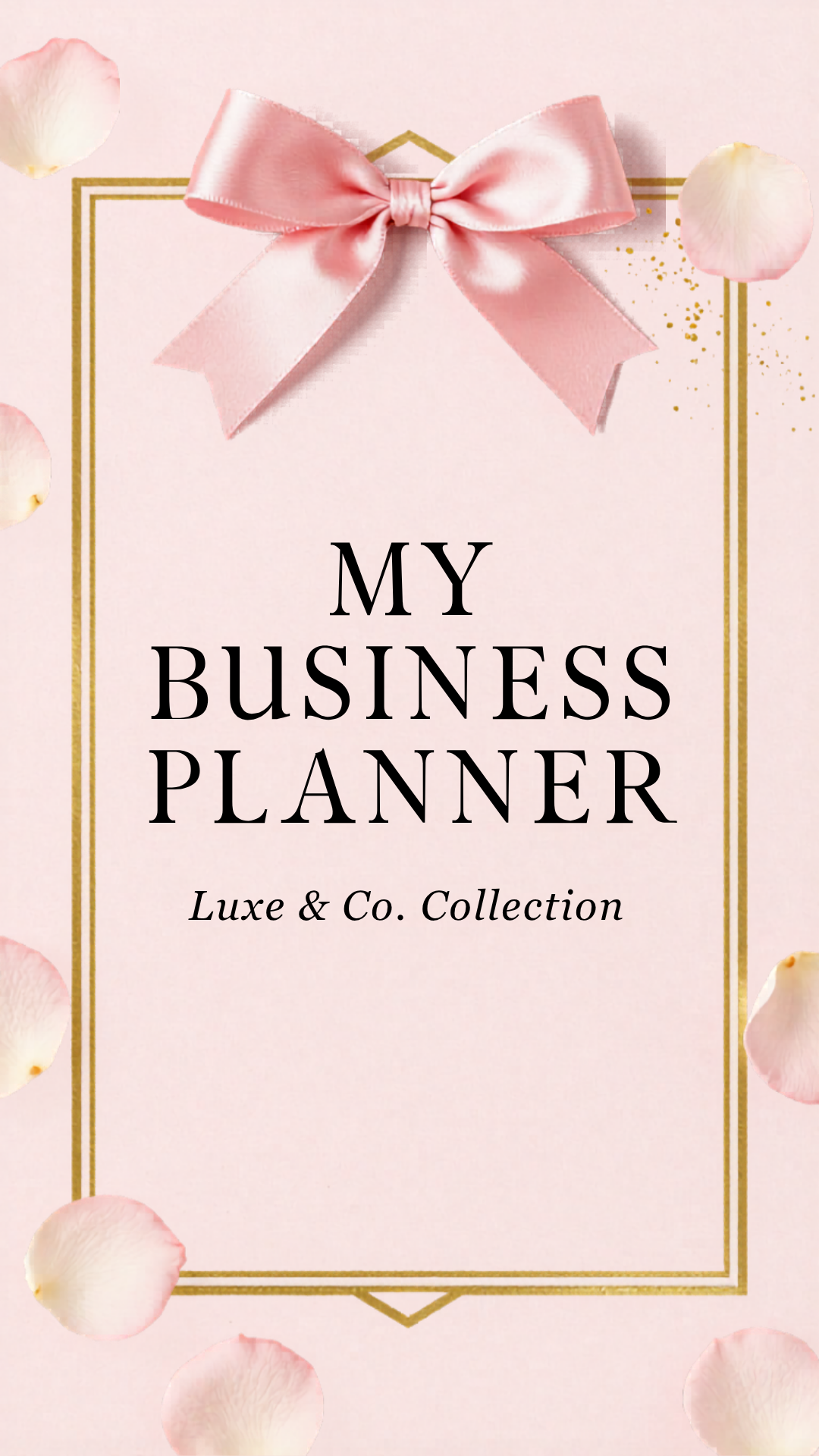 My business planner